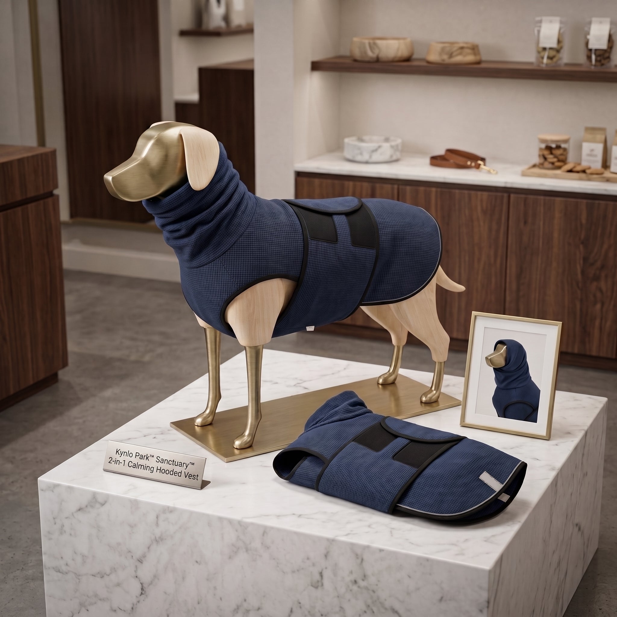 ️ Kynlo Park™ Sanctuary™ 2-in-1 Calming Hooded Vest