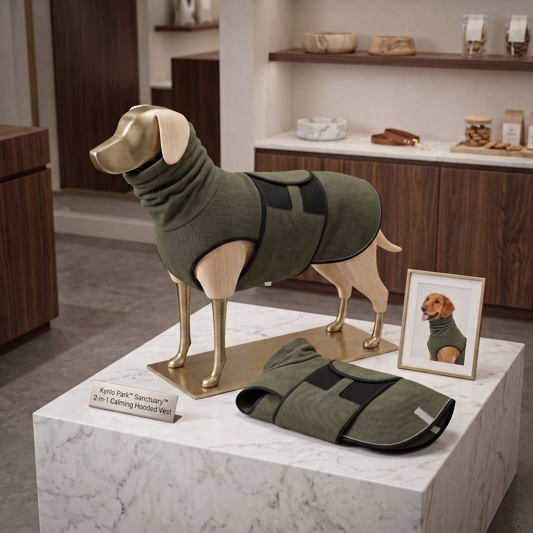 ️ Kynlo Park™ Sanctuary™ 2-in-1 Calming Hooded Vest