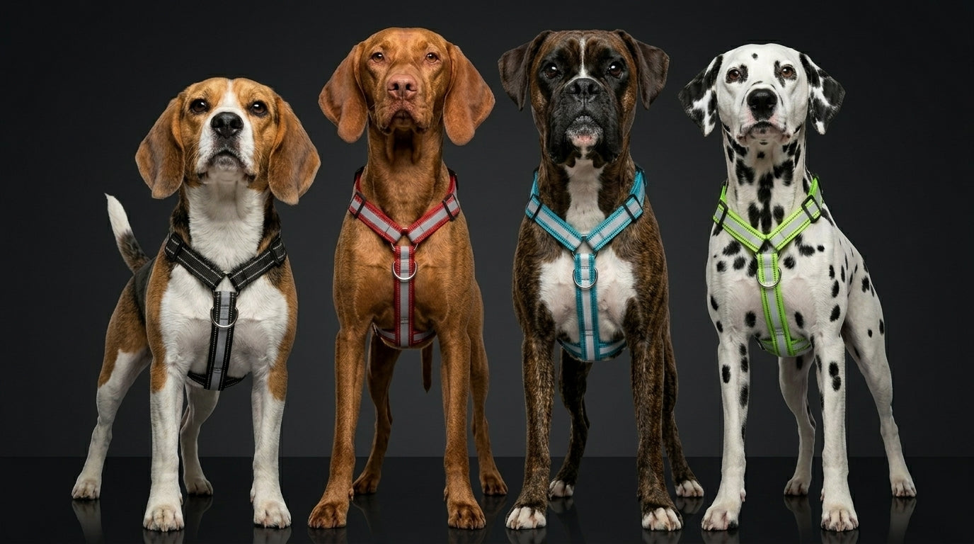 Kynlo Park™ Soft-Mesh Comfort Walk Harness & Leash Set