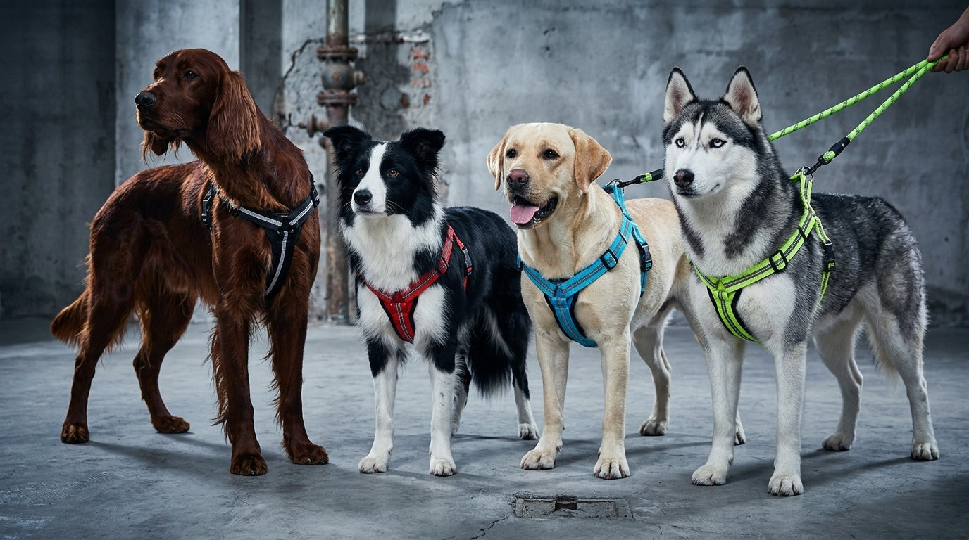 Kynlo Park™ Soft-Mesh Comfort Walk Harness & Leash Set