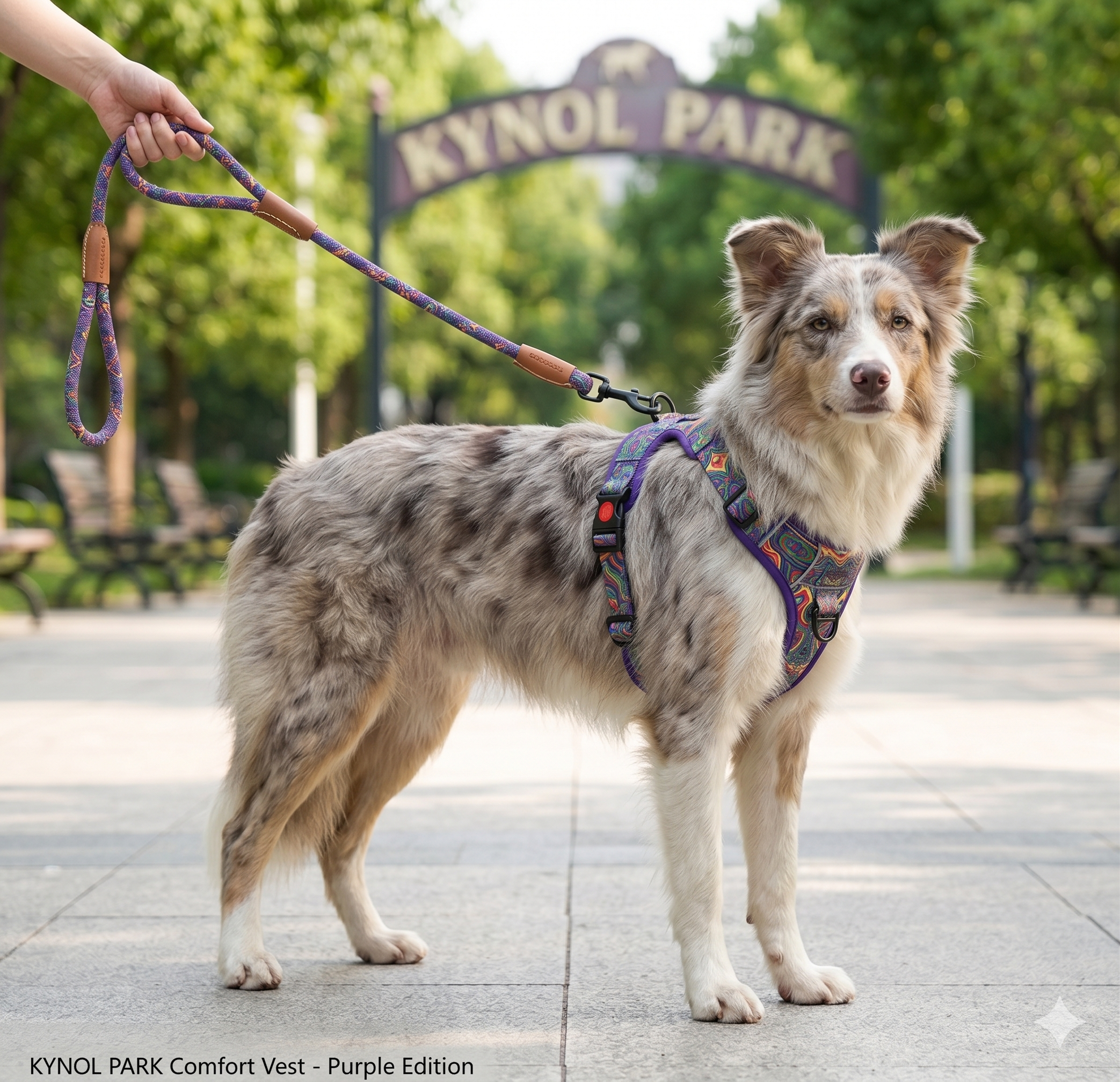 Kynlo Park™ Retro handcrafted  Vest Harness.